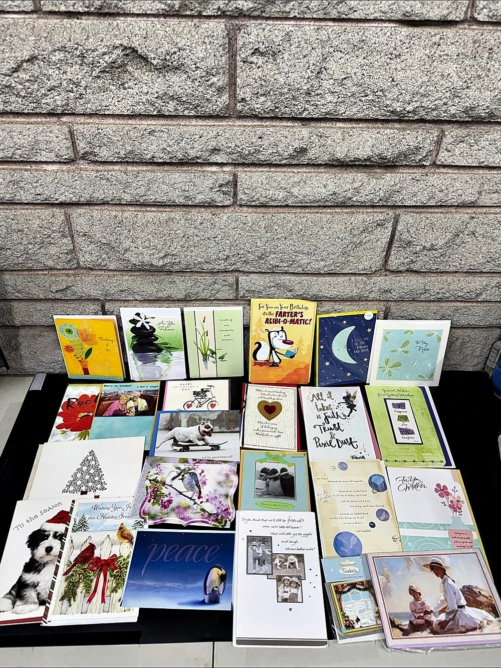 Assorted Greeting Cards Lot – Papyrus Birthday Christmas Friendship All Occasion